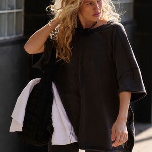 FP Movement by Free People Black Poncho